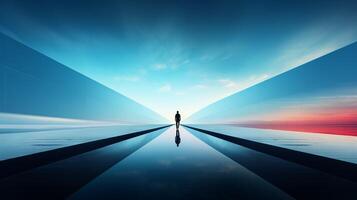 AI generated Minimalist Designs background photo