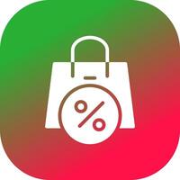 Bag Creative Icon Design vector