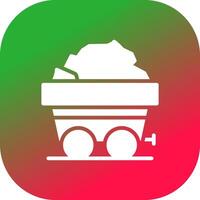 Mining Creative Icon Design vector