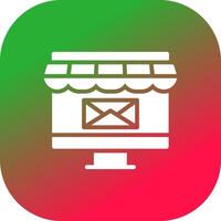 diseño de icono creativo de correo vector