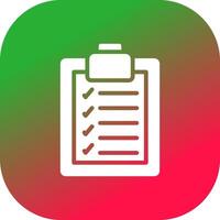 Clipboard Creative Icon Design vector