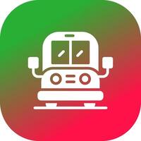 diseño de icono creativo de autobús vector