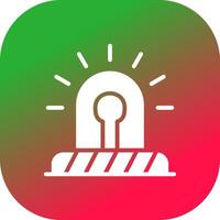 Siren Creative Icon Design vector