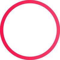 Circle Creative Icon Design vector