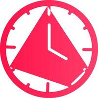 Clock Creative Icon Design vector