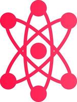 Atom Creative Icon Design vector