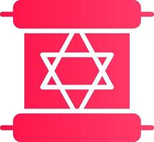 Scroll torah Creative Icon Design vector