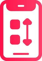 Apps Sort Creative Icon Design vector