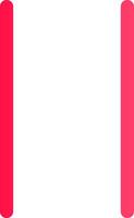 Pause Creative Icon Design vector
