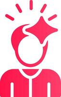 Suffering Creative Icon Design vector