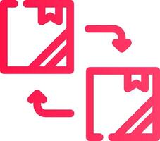 Replacement Creative Icon Design vector