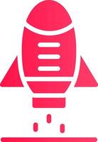 Rocket Creative Icon Design vector