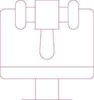 Online Creative Icon Design vector