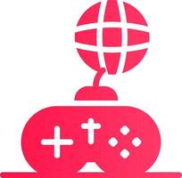 Online Games Creative Icon Design vector