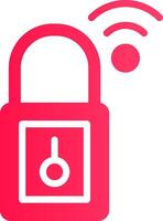 Smart Security Creative Icon Design vector