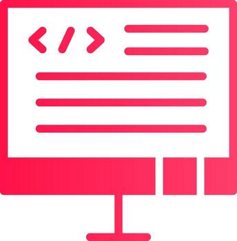 diseño de icono creativo de código vector