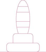 Stamp Creative Icon Design vector