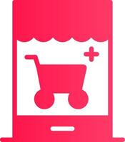 Personalized Web Store Creative Icon Design vector