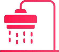 Shower Creative Icon Design vector