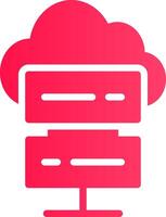Cloud Computing Creative Icon Design vector