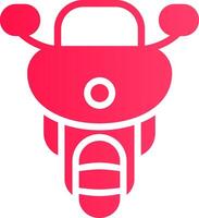 Motorbike Creative Icon Design vector