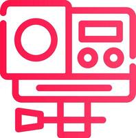 Action Camera Creative Icon Design vector