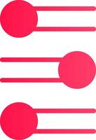 List Creative Icon Design vector