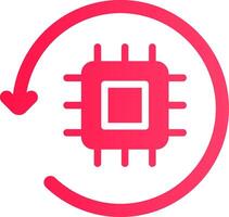 Chip Creative Icon Design vector