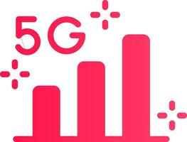 5G Creative Icon Design vector