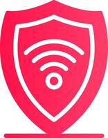 Smart Shield Creative Icon Design vector