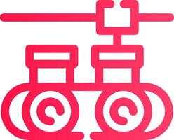 Conveyor Belt Creative Icon Design vector