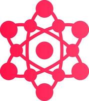 Atom Creative Icon Design vector