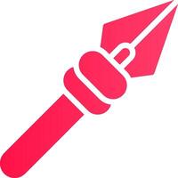 Spear Creative Icon Design vector