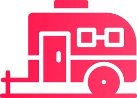 Caravan Creative Icon Design vector