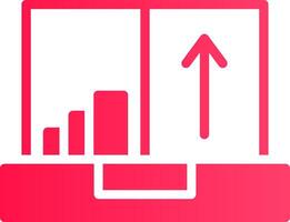 Clickstream Analysis Creative Icon Design vector