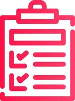 Checklist Creative Icon Design vector