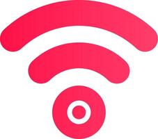 Wifi Creative Icon Design vector