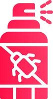 Spray Bottle Creative Icon Design vector