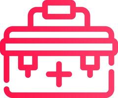 First Aid Kit Creative Icon Design vector