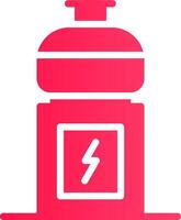 Energy Drink Creative Icon Design vector