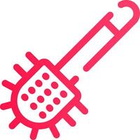 Toilet Brush Creative Icon Design vector