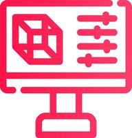 Simulation Creative Icon Design vector