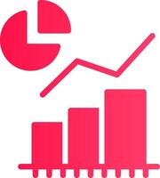 Statistical Analysis Creative Icon Design vector