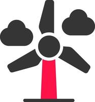 Wind Power Creative Icon Design vector