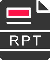 RPT Creative Icon Design vector