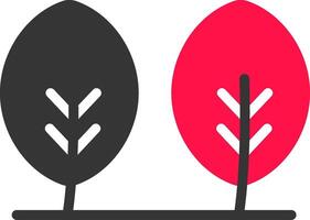 Leaf Plant Creative Icon Design vector