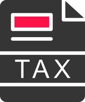 TAX Creative Icon Design vector