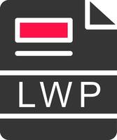 LWP Creative Icon Design vector