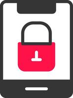 Lock Screen Creative Icon Design vector