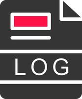 LOG Creative Icon Design vector